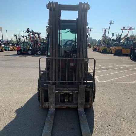 Used 2018 MITSUBISHI FG50CN Pneumatic Tire Forklift for sale in Red Deer Alberta