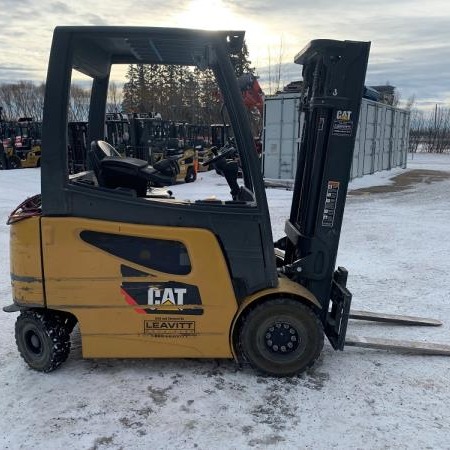 Used 2016 CAT 2EPC5000 Electric Forklift for sale in Red Deer Alberta