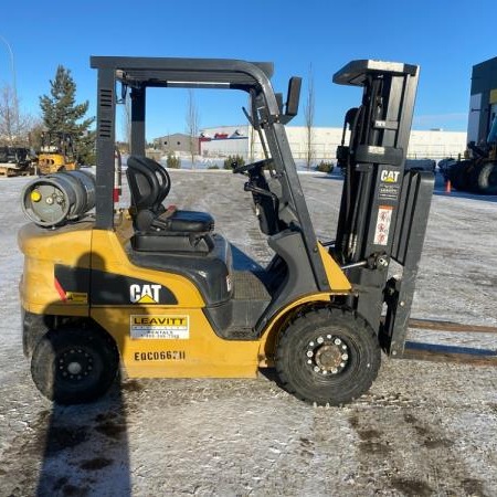 Used 2018 CAT GP25N5 Pneumatic Tire Forklift for sale in Red Deer Alberta