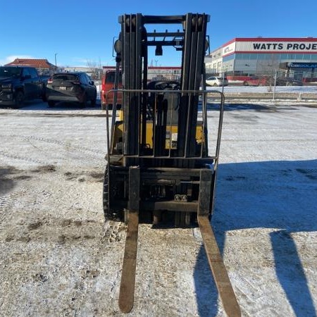 Used 2018 CAT GP25N5 Pneumatic Tire Forklift for sale in Red Deer Alberta