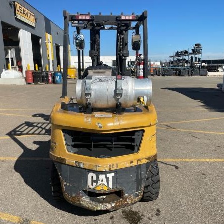 Used 2017 CAT GP35N5 Pneumatic Tire Forklift for sale in Red Deer Alberta