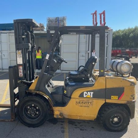 Used 2017 CAT GP35N5 Pneumatic Tire Forklift for sale in Red Deer Alberta