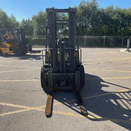 Used 2017 CAT GP35N5 Pneumatic Tire Forklift for sale in Red Deer Alberta