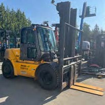 Used 2018 HYUNDAI 80D-9 Pneumatic Tire Forklift for sale in Langley British Columbia