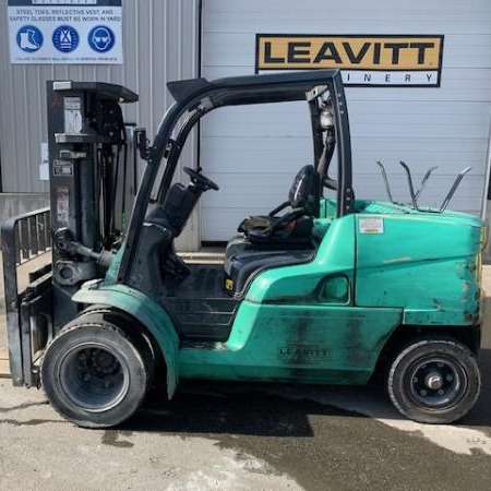 Used 2021 MITSUBISHI FD50N1 Pneumatic Tire Forklift for sale in Langley British Columbia