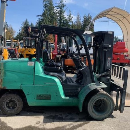 Used 2021 MITSUBISHI FD50N1 Pneumatic Tire Forklift for sale in Langley British Columbia