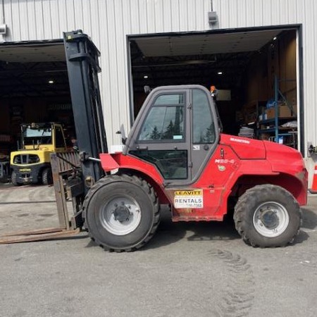 Used 2015 MANITOU M50.4 Rough Terrain Forklift for sale in Langley British Columbia