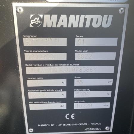 Used 2022 MANITOU M50.4 Rough Terrain Forklift for sale in Cambridge Ontario