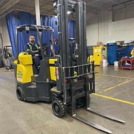 Used 2018 AISLEMASTER 44E Very Narrow Aisle Forklift for sale in London Ontario