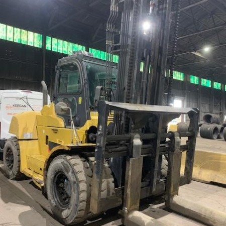 Used 2018 CAT DP150N1 Pneumatic Tire Forklift for sale in Kitchener Ontario