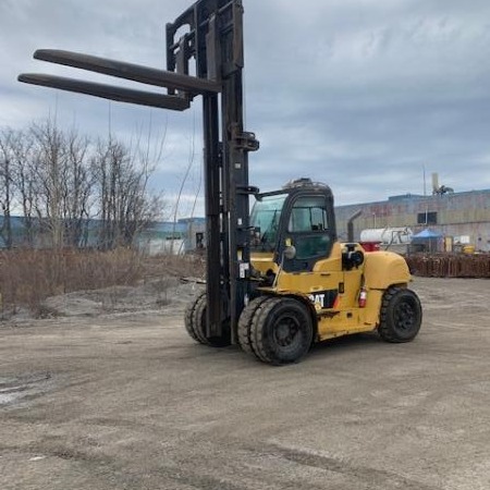 Used 2018 CAT DP150N1 Pneumatic Tire Forklift for sale in Kitchener Ontario