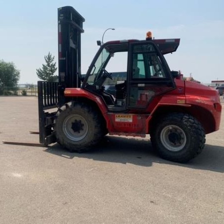 Used 2018 MANITOU M50.4 Rough Terrain Forklift for sale in Red Deer Alberta