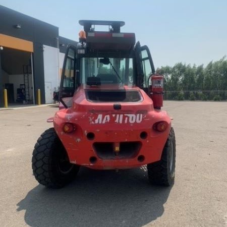 Used 2018 MANITOU M50.4 Rough Terrain Forklift for sale in Red Deer Alberta