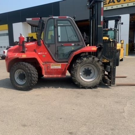 Used 2018 MANITOU M50.4 Rough Terrain Forklift for sale in Red Deer Alberta