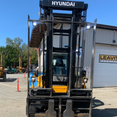 Used 2021 HYUNDAI 110D-9 Pneumatic Tire Forklift for sale in Langley British Columbia