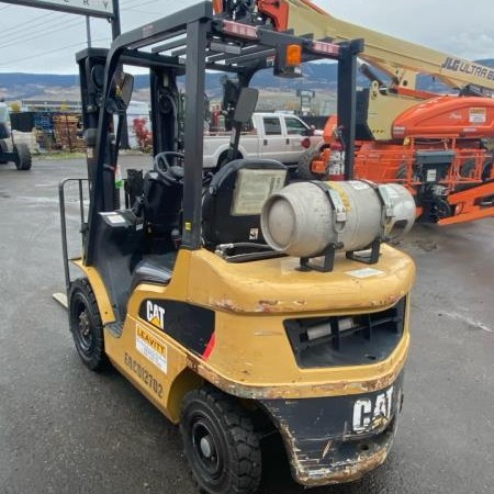 Used 2018 CAT GP25N5 Pneumatic Tire Forklift for sale in Kelowna British Columbia