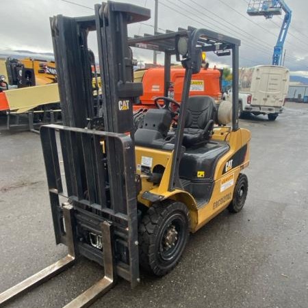 Used 2018 CAT GP25N5 Pneumatic Tire Forklift for sale in Kelowna British Columbia