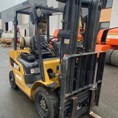 Used 2018 CAT GP25N5 Pneumatic Tire Forklift for sale in Kelowna British Columbia