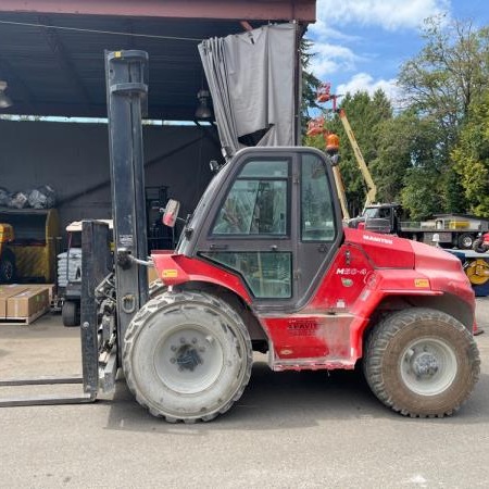 Used 2015 MANITOU M50.4 Rough Terrain Forklift for sale in Langley British Columbia