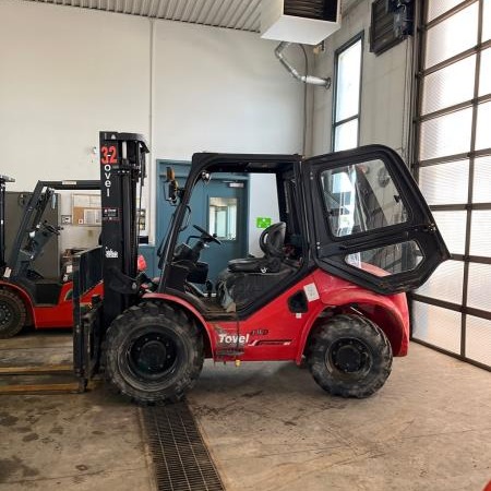 Used 2021 TOVEL FD35T Electric Forklift for sale in Brampton Ontario