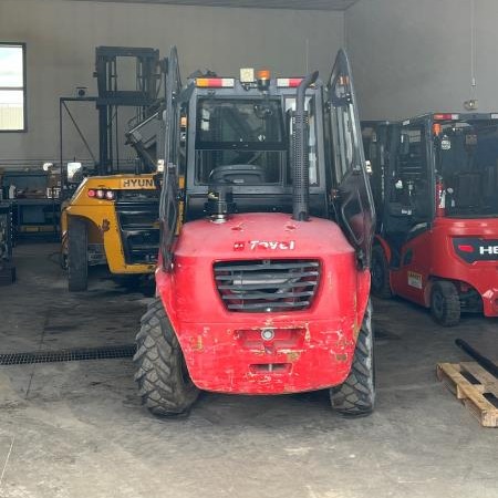 Used 2021 TOVEL FD35T Electric Forklift for sale in Brampton Ontario