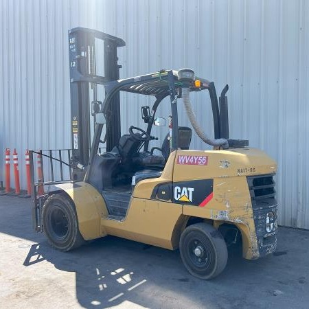 Used 2016 CAT DP50CN1 Pneumatic Tire Forklift for sale in Sacramento California