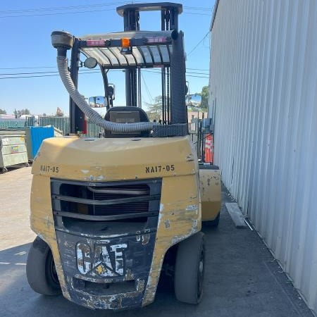 Used 2016 CAT DP50CN1 Pneumatic Tire Forklift for sale in Sacramento California